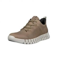 Buty do chodzenia męskie Ecco Sneaker Gruuv Lea Gtx. Żółte buty sportowe na co dzień męskie ECCO, z materiału, bez zapięcia, trekkingowe. Za 874.00 zł.