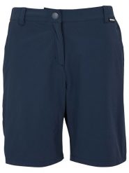 Regatta Szorty funkcyjne "Travel Light" w kolorze granatowym rozmiar: 34. Niebieskie spodenki sportowe damskie Regatta, z materiału, outdoorowe. Za 91.99 zł.