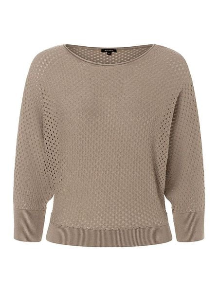 More & More Sweter w kolorze jasnobrązowym rozmiar: 36. Brązowe swetry klasyczne damskie MORE & MORE, s, z wiskozy, bez kołnierzyka. Za 109.95 zł.