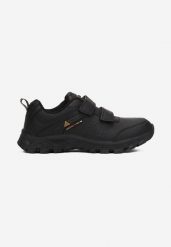 Czarne Buty Trekkingowe Beaulne. Czarne buty trekkingowe męskie Born2be, z materiału, przed kostkę, bez zapięcia, trekkingowe. Za 79.99 zł.