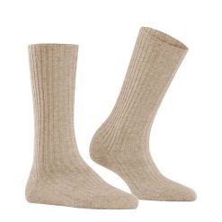 Skarpetki damskie Falke Cosy. Zielone skarpetki damskie Falke, bez wzorów, z kaszmiru. Za 136.00 zł.