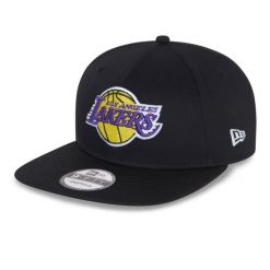 Czapka z daszkiem New Era 9FIFTY NBA LA Los Angeles Lakers 60245408 M - L. Czarne czapki męskie New Era, bez wzorów, sportowe. Za 128.99 zł.