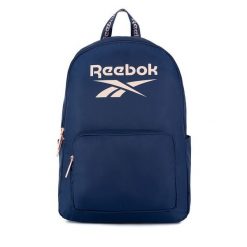 Plecak Reebok. Niebieskie plecaki damskie Reebok, bez wzorów, sportowe. Za 129.99 zł.