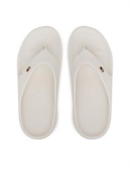 Tommy Hilfiger Japonki Th Comfort Beach Sandal FW0FW08522 Biały. Białe klapki damskie Tommy Hilfiger, bez wzorów, z tworzywa sztucznego, bez obcasa. Za 199.99 zł.