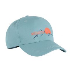 Czapka Z Daszkiem Unisex Dla Dorosłych Z Logo. Niebieskie czapki męskie Regatta, bez wzorów, sportowe. Za 54.99 zł.