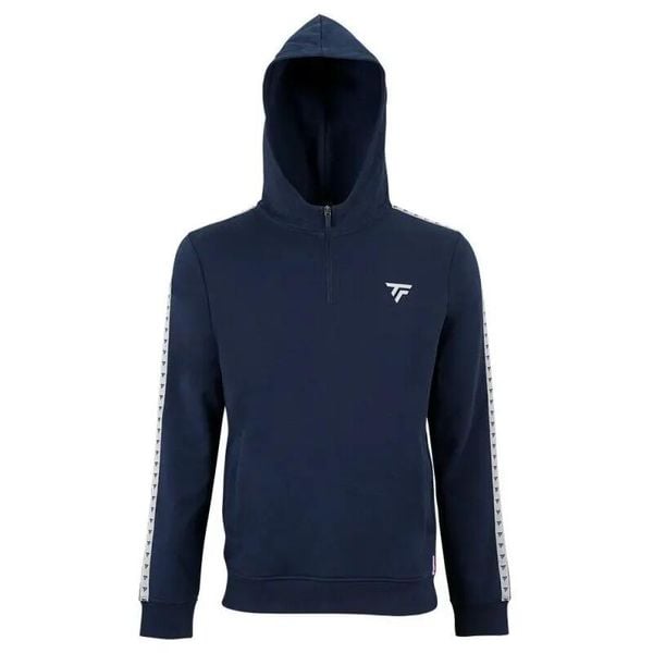 Bluza zamek błyskawiczny z kapturem Tecnifibre. Niebieskie bluzy sportowe męskie TECNIFIBRE, m, z bawełny. Za 212.00 zł.