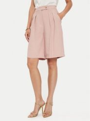 ViCOLO Szorty materiałowe TB2443 Różowy Regular Fit. Czerwone szorty damskie ViCOLO, bez wzorów, z materiału. Za 179.99 zł.