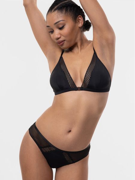 Dorina Figi klasyczne Vida D001898MI033 Czarny. Czarne figi damskie Dorina, l, bez wzorów, z syntetyku. Za 29.99 zł.