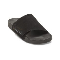 Sandały wsuwane dla Mężczyzn RIVI Czarny. Czarne sandały męskie Quiksilver, z gumy, bez zapięcia. Za 199.99 zł.