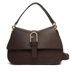 Torebka Furla. Brązowe torebki klasyczne damskie Furla, bez wzorów, bez dodatków. Za 1,859.00 zł.