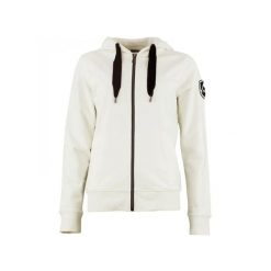 Damska bawełniana bluza rozpinana na całej długości Peak Mountain French Terry. Białe bluzy z kapturem damskie Peak Mountain, m, z bawełny. Za 187.00 zł.