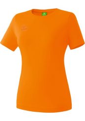 Koszulka Erima Teamsports pomarańczowa - dopasowana, bawełniana. Brązowe t-shirty damskie Erima, m, z aplikacjami, z bawełny, bez kołnierzyka. Za 99.50 zł.