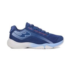 Damskie buty do padla Bullpadel. Niebieskie buty sportowe na co dzień damskie bullpadel, bez wzorów, z materiału. Za 424.85 zł.