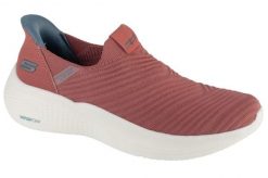 Buty sportowe Sneakersy damskie, Slip-Ins: Bobs Infinity - Daily. Czerwone buty sportowe na co dzień damskie Skechers, bez wzorów, z materiału, trekkingowe. Za 339.99 zł.