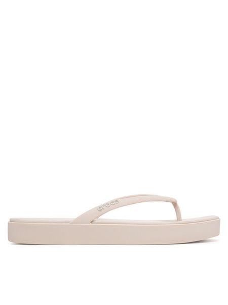 Crocs Japonki Miami Square Flatform Flip 214161 Brązowy. Brązowe klapki damskie Crocs, bez wzorów, z tworzywa sztucznego, bez obcasa. Za 179.99 zł.