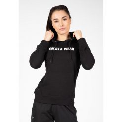 Charlotte Bluza z kapturem - Czarny. Czarne bluzy sportowe damskie GORILLA WEAR, s. Za 255.00 zł.