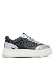 MICHAEL Michael Kors Sneakersy Hayes MK02735002 Czarny. Czarne buty sportowe dziewczęce MICHAEL Michael Kors, bez wzorów, ze skóry, bez zapięcia. Za 449.99 zł.