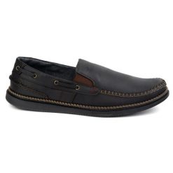 Olivier Buty mokasyny męskie wsuwane 314GT czarne. Czarne mokasyny męskie z jeansu. Za 351.82 zł.