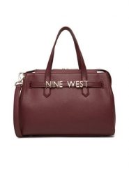 Nine West Torebka EO-Manhattan-Muse-II-LX10197 Bordowy. Czerwone torebki klasyczne damskie Nine West, bez wzorów, z materiału, bez dodatków. Za 219.99 zł.