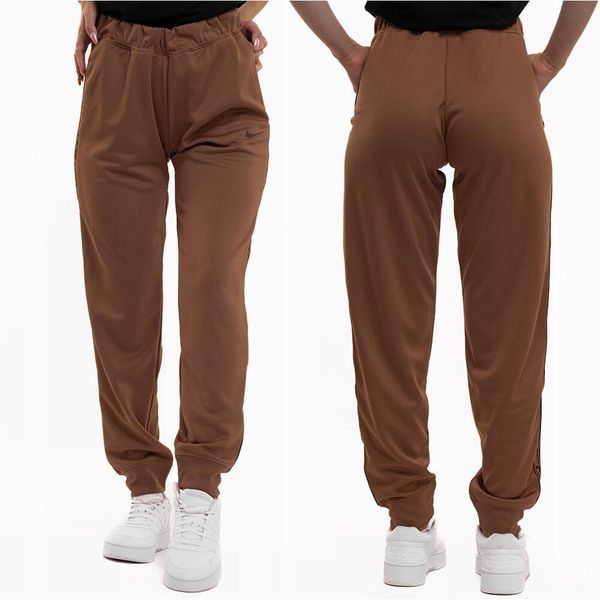 Nike spodnie damskie dresowe sportowe treningowe dresy wygodne. Brązowe spodnie sportowe damskie Nike, s, z bawełny. Za 177.00 zł.
