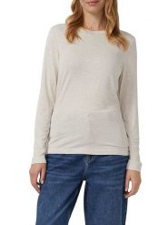 S.Oliver Koszulka w kolorze beżowym rozmiar: 38. Brązowe bluzki damskie S.Oliver, s, bez wzorów, bez kołnierzyka. Za 52.99 zł.