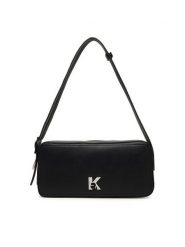 Karl Lagerfeld Jeans Torebka B2W30127 Czarny. Czarne torebki klasyczne damskie Karl Lagerfeld Jeans, bez wzorów, z jeansu, bez dodatków. Za 709.99 zł.
