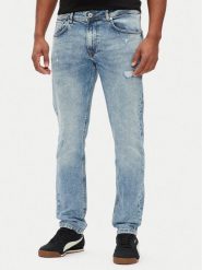 Pepe Jeans Jeansy Stanley PM207390 Niebieski Slim Fit. Niebieskie jeansy męskie Pepe Jeans. Za 299.99 zł.