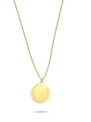 Liebeskind Naszyjnik z zawieszką - dł. 50 cm rozmiar: onesize. Żółte naszyjniki damskie Liebeskind, ze stali. Za 218.57 zł.