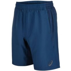 Spodenki sportowe treningowe krótkie ASICS WOVEN SHORT 9IN 141083-0834. Niebieskie szorty sportowe męskie Asics. Za 79.00 zł.