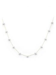 MOODE Naszyjnik "Johanna" - dł. 40 cm rozmiar: onesize. Białe naszyjniki damskie MOODE, ze stali. Za 56.99 zł.