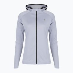 Bluza do biegania damska On Climate Zip Hoodie. Fioletowe bluzy bez kaptura damskie On. Za 509.99 zł.