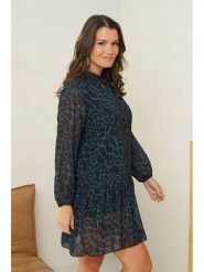 Curvy Lady Sukienka w kolorze czarno-niebieskim rozmiar: 48/50. Czarne sukienki damskie Curvy Lady, na co dzień, bez wzorów, klasyczne, bez kołnierzyka, bez ramiączek, maxi, proste. Za 86.37 zł.