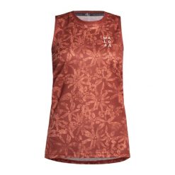 Koszulka rowerowa damska Maloja EnvaliraM Top. Brązowe bluzki sportowe damskie Maloja, s, bez wzorów, bez ramiączek. Za 219.99 zł.