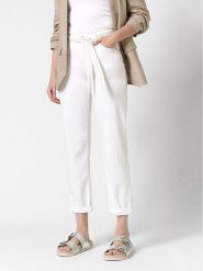 Rosner Dżinsy - Relaxed fit - w kolorze białym rozmiar: W36/L28. Białe jeansy damskie Rosner, z podwyższonym stanem. Za 208.99 zł.