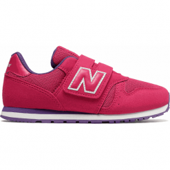 New Balance YV373PY. Buty sportowe dziewczęce New Balance, na lato, bez wzorów, bez zapięcia. W wyprzedaży za 129.99 zł.
