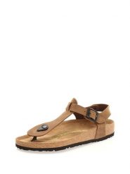 Comfortfusse Skórzane sandały w kolorze beżowym rozmiar: 39. Brązowe sandały damskie Comfortfusse, bez wzorów, bez obcasa. Za 252.99 zł.