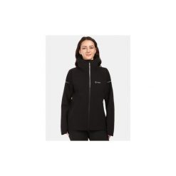 Damska kurtka wodoodporna Kilpi HURRICANE-W. Czarne kurtki damskie Kilpi, bez wzorów, bez kaptura. Za 912.63 zł.
