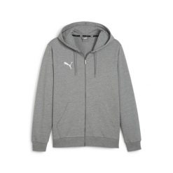 Bluza sportowa męska Puma B23623. Szare bluzy sportowe męskie Puma, bez wzorów, sportowe, bez kołnierzyka, bez ramiączek. Za 189.00 zł.