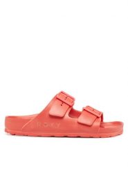 Roxy Klapki Kattie ARJL101228 Koralowy. Pomarańczowe klapki damskie Roxy, bez wzorów, z syntetyku, bez obcasa. Za 139.99 zł.