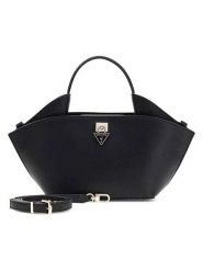 Guess Torebka w kolorze czarnym - 34 x 20 x 10 cm rozmiar: onesize. Czarne torebki klasyczne damskie Guess, z aplikacjami, z materiału, bez dodatków. Za 364.95 zł.