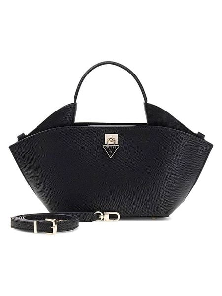 Guess Torebka w kolorze czarnym - 34 x 20 x 10 cm rozmiar: onesize. Czarne torebki klasyczne damskie Guess, z aplikacjami, z materiału, bez dodatków. Za 364.95 zł.