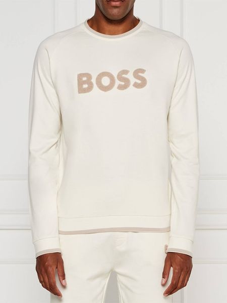 Hugo Boss Underwear Bluza w kolorze kremowym rozmiar: M. Brązowe bluzy bez kaptura męskie Hugo Boss Underwear, m, z bawełny. Za 308.95 zł.
