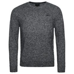 Sweter z okrągłym dekoltem Superdry Essential. Szare swetry męskie Superdry., xl, bez wzorów, z bawełny, bez kołnierzyka. Za 282.75 zł.
