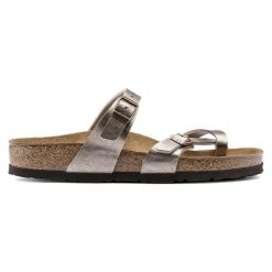 Japonki damskie Birkenstock Mayari BF (1016409). Żółte klapki damskie Birkenstock, bez wzorów, bez obcasa. Za 349.99 zł.