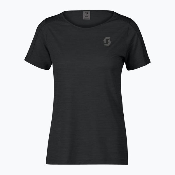 Koszulka do biegania damska SCOTT Endurance Lt. Czarne t-shirty damskie Scott, l, bez wzorów, z materiału, bez ramiączek. Za 139.99 zł.