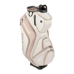 Torba na wózek golfowy Wilson Golf Aurora. Białe golfy damskie Wilson, bez wzorów, z materiału, bez ramiączek. Za 1,121.65 zł.