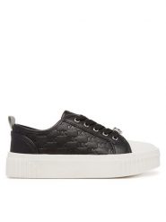 MICHAEL Michael Kors Sneakersy MK02385014 Czarny. Czarne buty sportowe dziewczęce MICHAEL Michael Kors, bez wzorów, ze skóry, bez zapięcia. Za 239.99 zł.