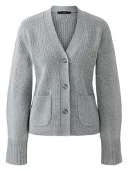 Oui Kardigan w kolorze szarym rozmiar: 36. Szare kardigany damskie Oui, bez wzorów. Za 336.61 zł.