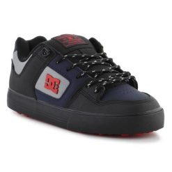 Buty DC Pure Wnt Adys M 300151-NB3 czarne. Czarne buty sportowe na co dzień męskie z gumy, bez zapięcia. Za 544.84 zł.