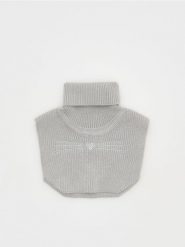 Komin z golfem - ciemnoszary. Szare szaliki dziecięce Reserved, bez ramiączek. W wyprzedaży za 25.99 zł.